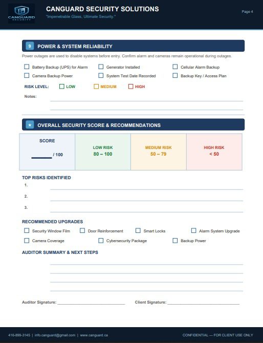 Canguard Audit Preview Page 4